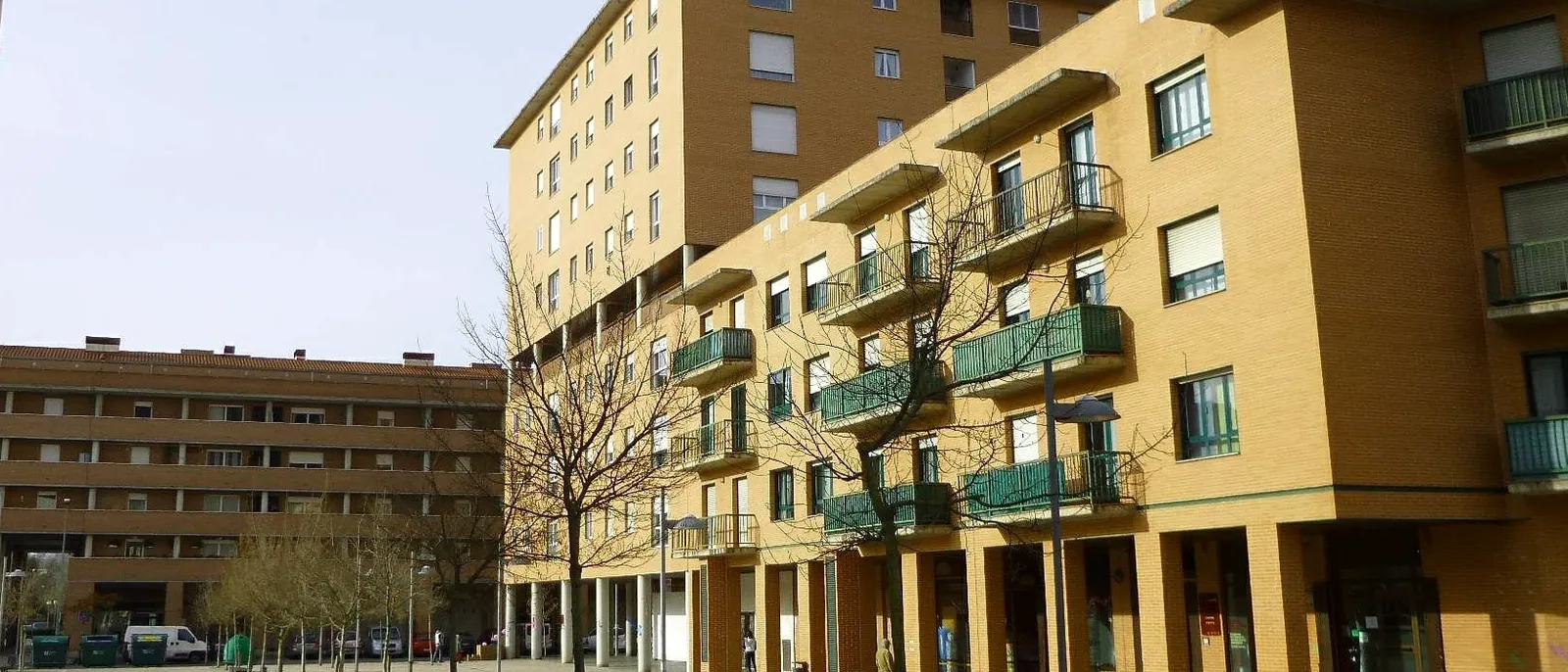 Viviendas de Berriozar, en la comarca de Pamplona