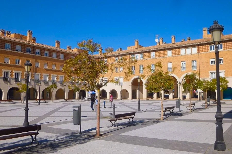Viviendas unifamiliares de Orcoyen, en la comarca de Pamplona